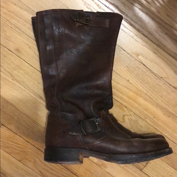 Frye Veronica slouch brown 9.5 - Picture 3 of 4
